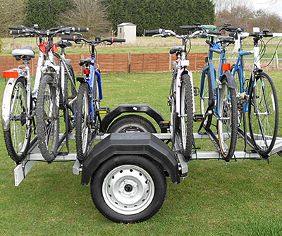 6 bike trailer